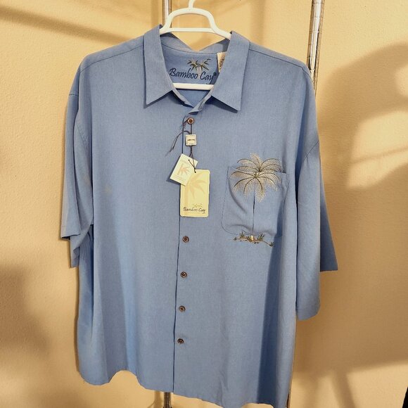 Bamboo Cay Men's Button Down Shirt 3XL - Picture 1 of 4